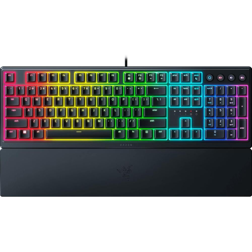 TECLADO ALÁMBRICO ORNATA V3 RAZER | NEGRO - 1