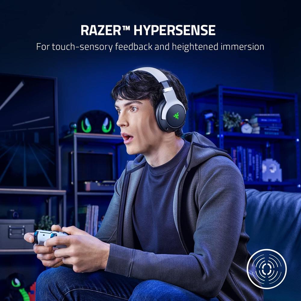 AUDÍFONOS INALÁMBRICOS KAIRA PRO DUAL RAZER | BLANCO / NEGRO - 3