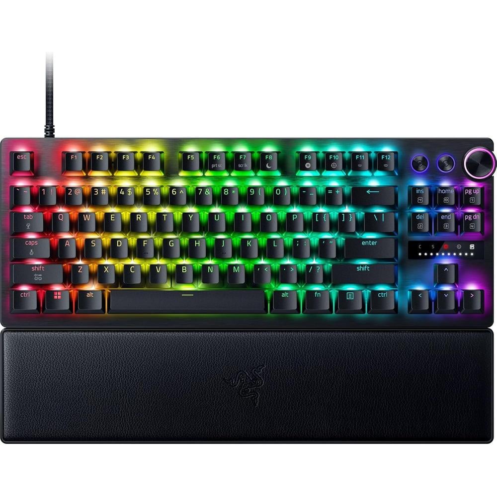TECLADO ALÁMBRICO HUNTSMAN V3 PRO TKL 8000 HZ RAZER | NEGRO - 1