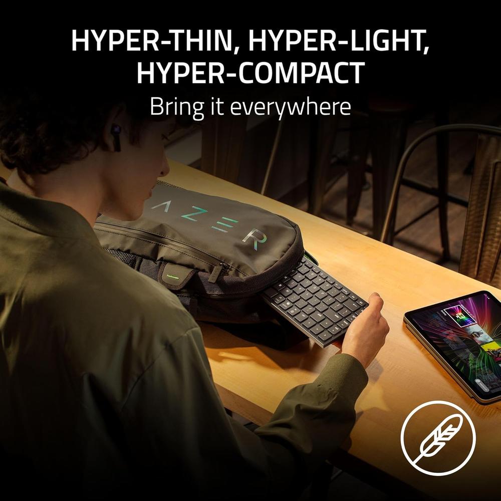 TECLADO INALÁMBRICO JORO RAZER | RGB - 3