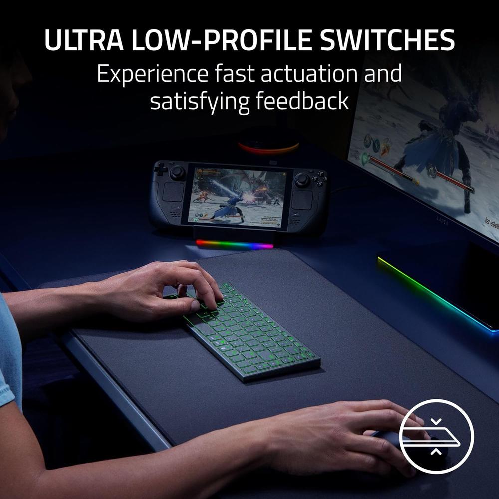 TECLADO INALÁMBRICO JORO RAZER | RGB - 5