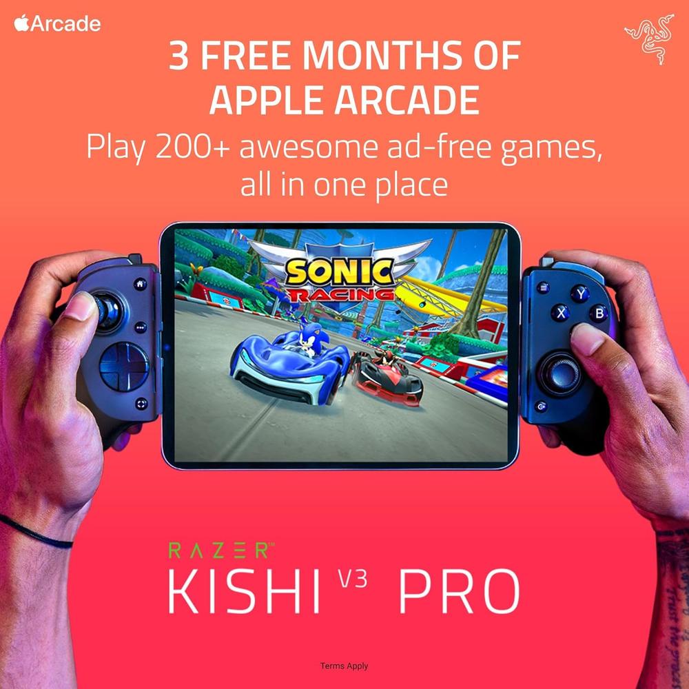 MANDO KISHI V3 PRO RAZER | NEGRO - 2