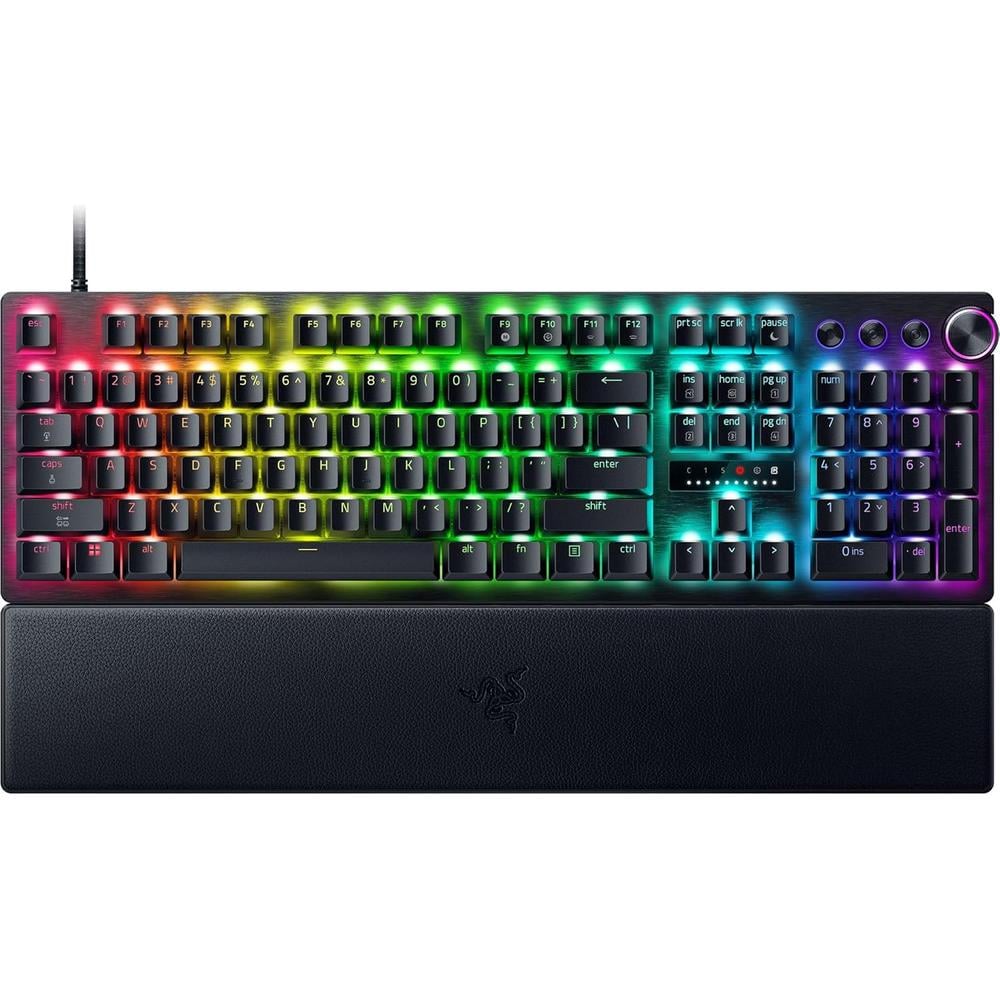 TECLADO ALÁMBRICO HUNTSMAN V3 PRO 8000 HZ RAZER | NEGRO - 1