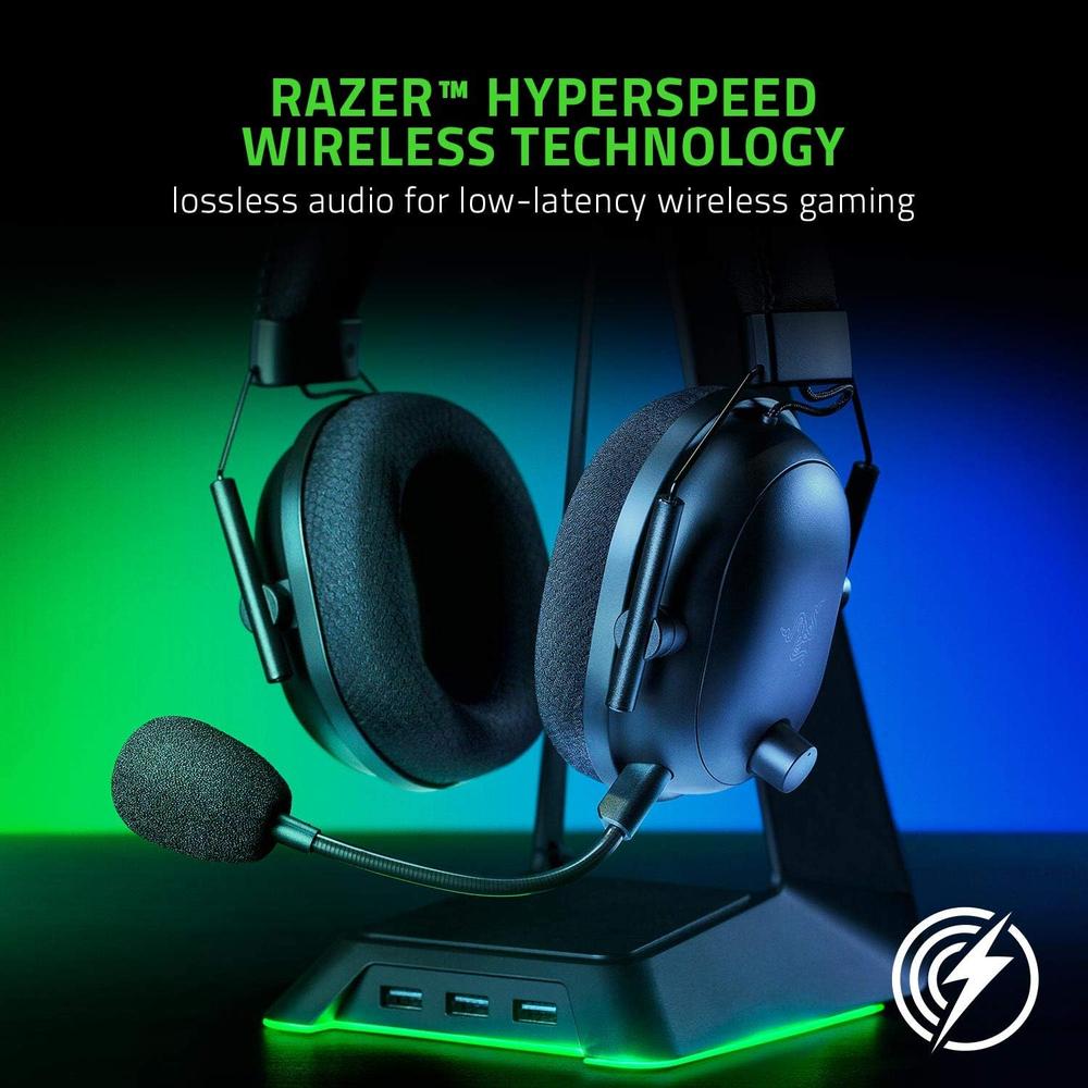 AUDÍFONOS INALÁMBRICOS BLACKSHARK V2 PRO GEN 1 RAZER | NEGRO - 3