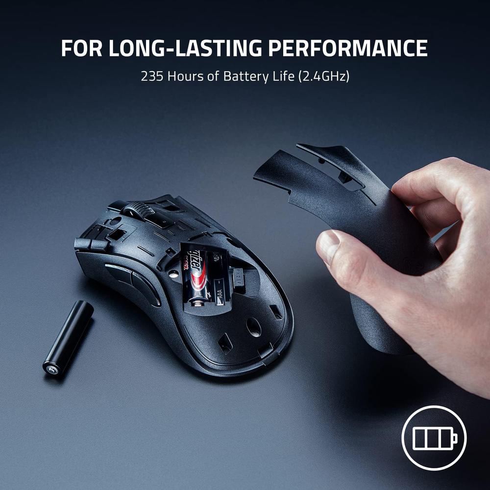 MOUSE INALÁMBRICO DEATHADDER V2 X HYPERSPEED RAZER | CLASSIC BLACK - 4