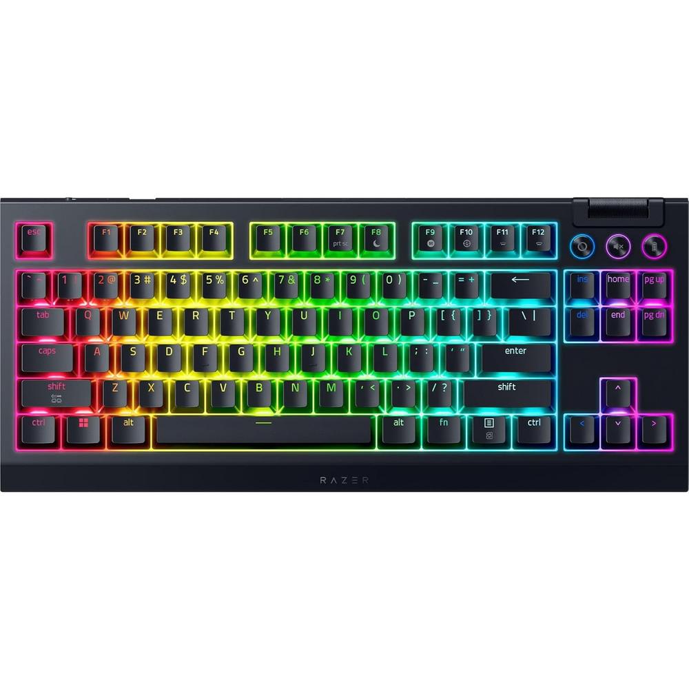 TECLADO INALÁMBRICO BLACKWIDOW V4 TKL HYPERSPEED RAZER | NEGRO - 1