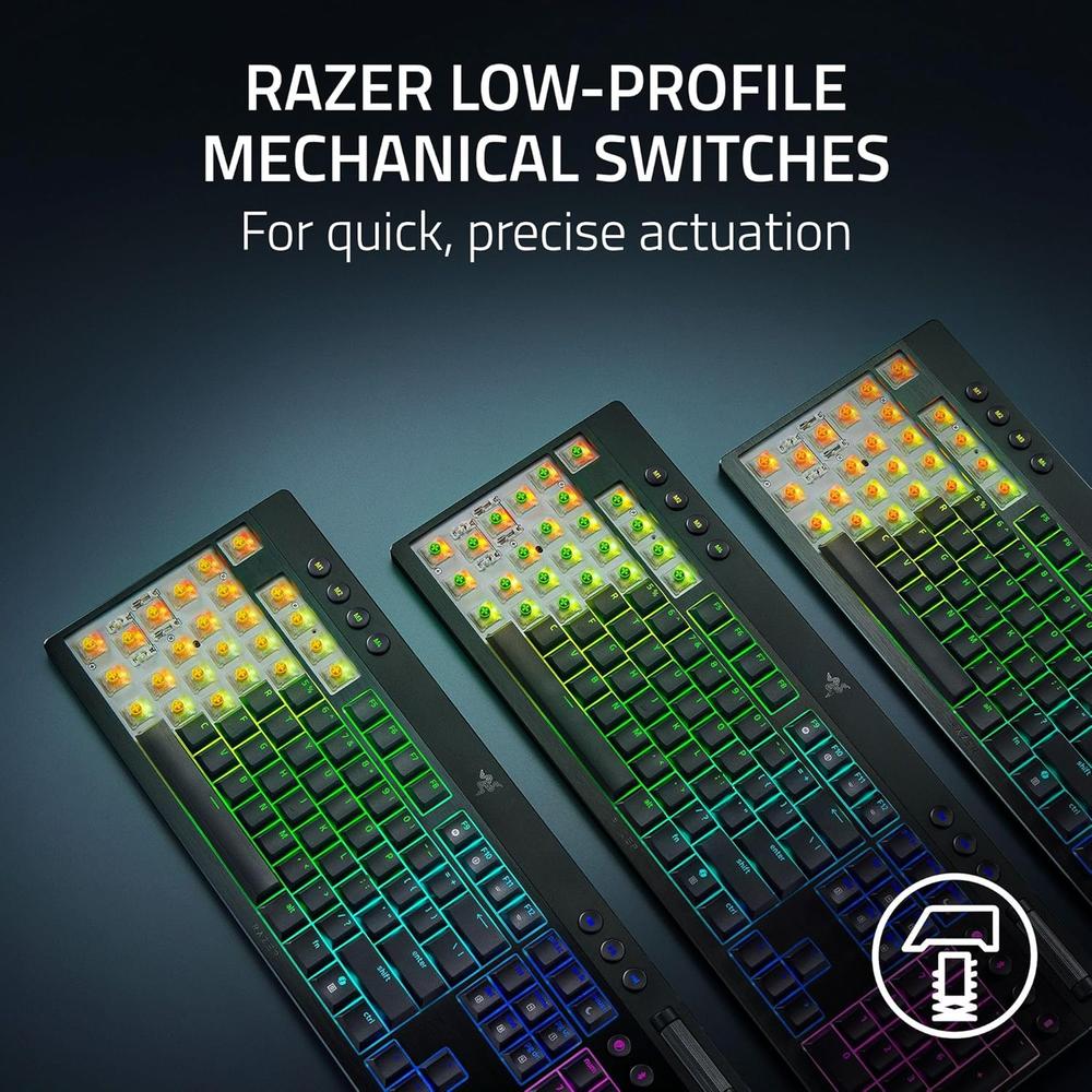 TECLADO INALÁMBRICO BLACKWIDOW V4 CLICKY RAZER | NEGRO - 2