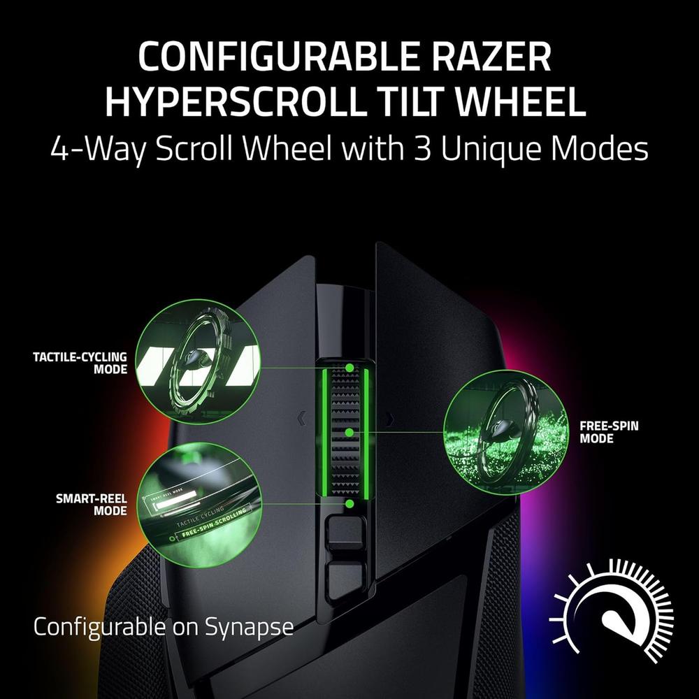 MOUSE ALÁMBRICO BASILISK V3 35K RAZER | NEGRO - 2