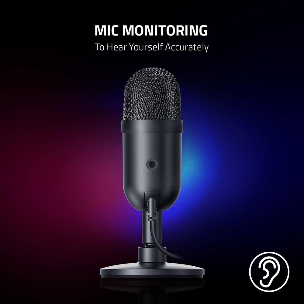MICRÓFONO SEIREN V2 X RAZER | NEGRO - 5