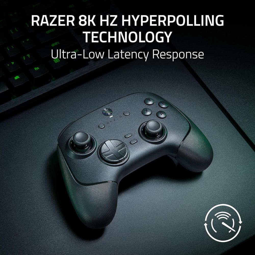 MANDO INALÁMBRICO WOLVERINE V3 PRO 8K RAZER | NEGRO - 2