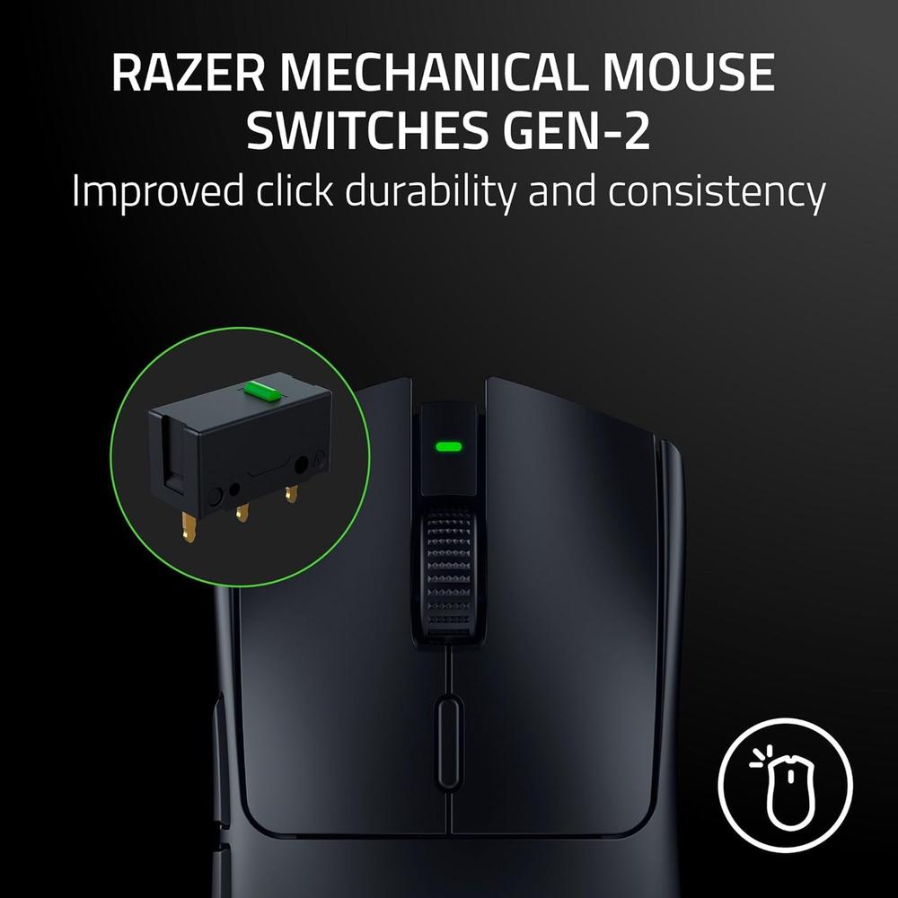 MOUSE INALÁMBRICO VIPER V3 HYPERSPEED RAZER | CLASSIC BLACK - 5