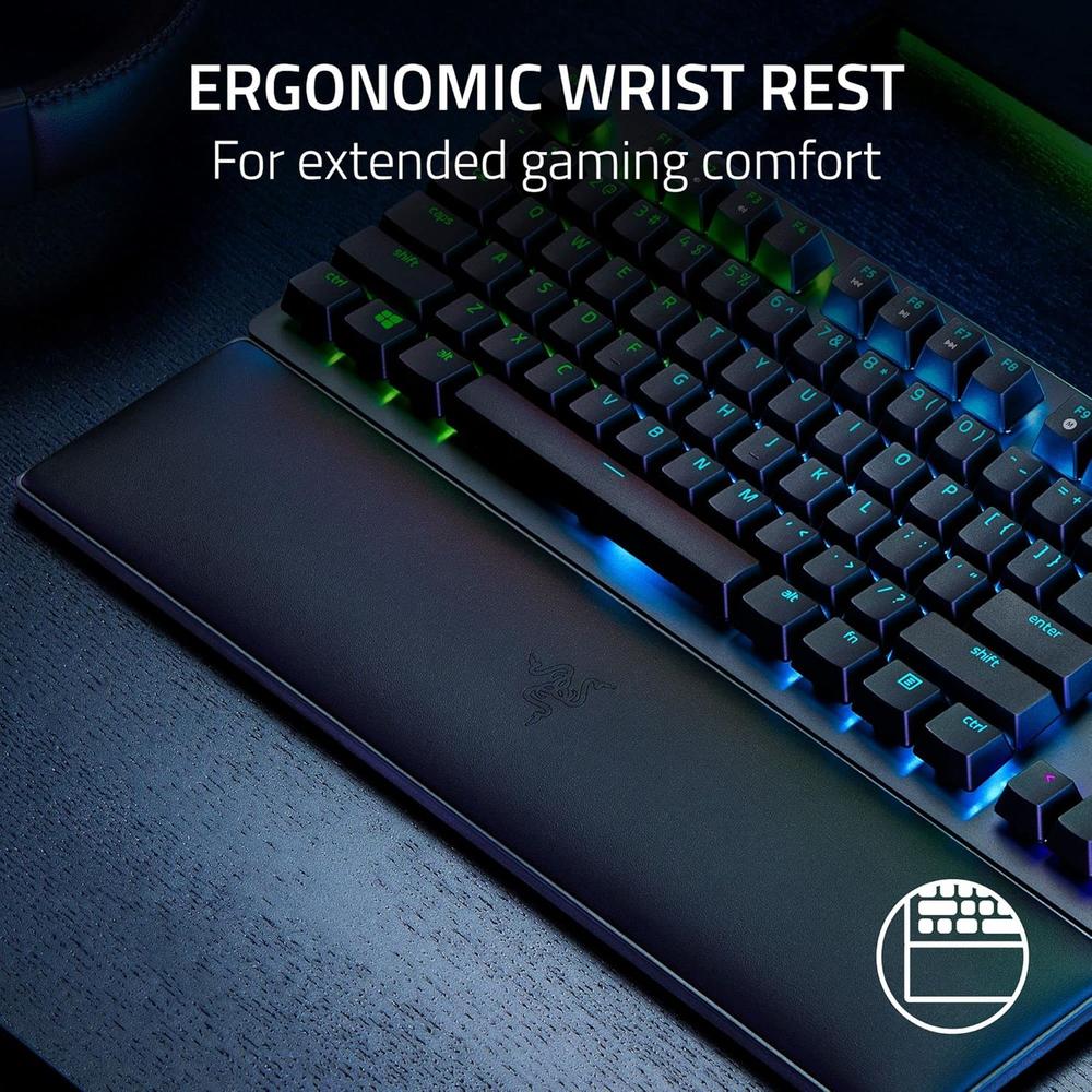 TECLADO ALÁMBRICO HUNTSMAN V2 TKL CLICKY RAZER | CLASSIC BLACK - 5