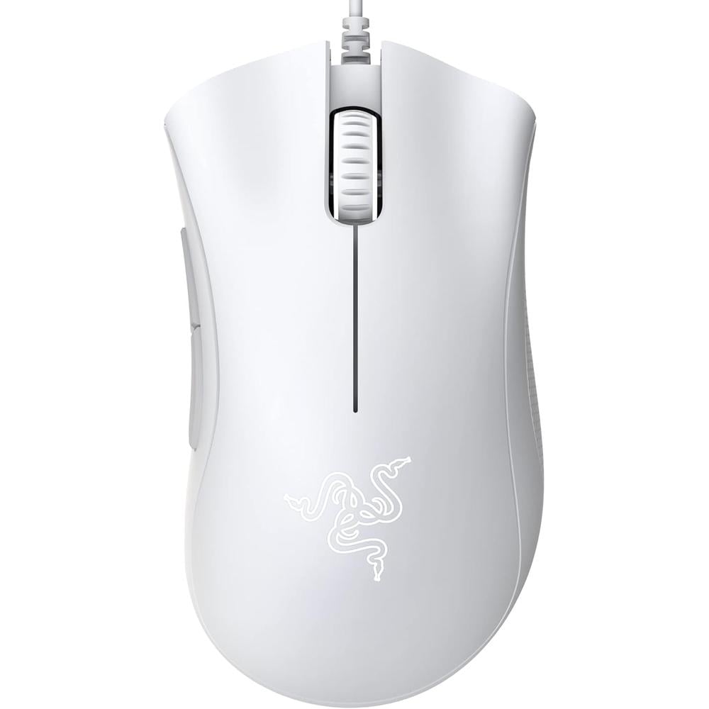 MOUSE ALÁMBRICO DEATHADDER ESSENTIAL RAZER | MERCURY BLANCO - 1