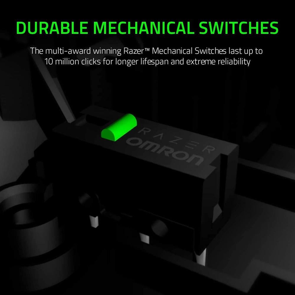 MOUSE ALÁMBRICO DEATHADDER ESSENTIAL RAZER | MERCURY BLANCO - 2