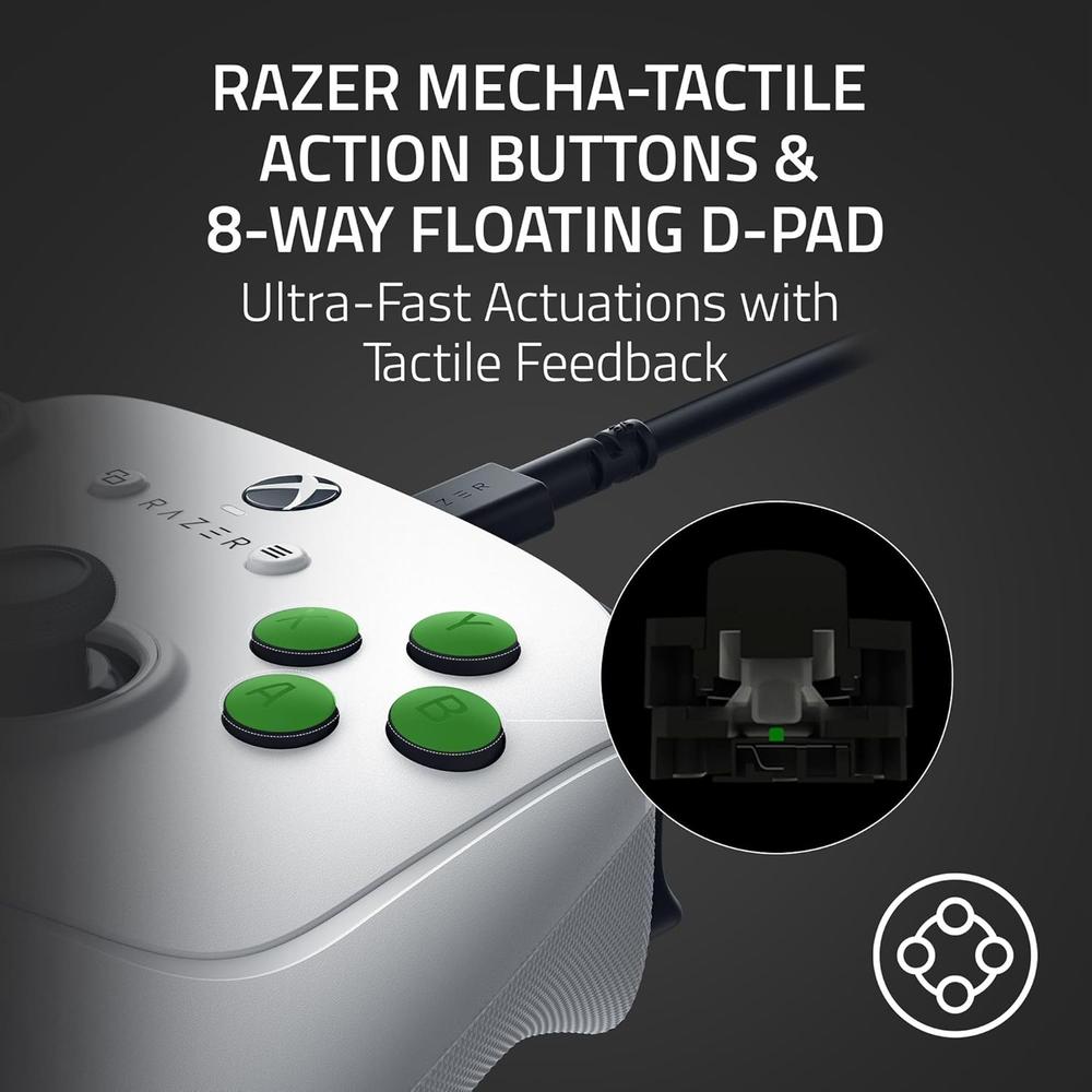 MANDO ALÁMBRICO WOLVERINE V3 TOURNAMENT RAZER - 5