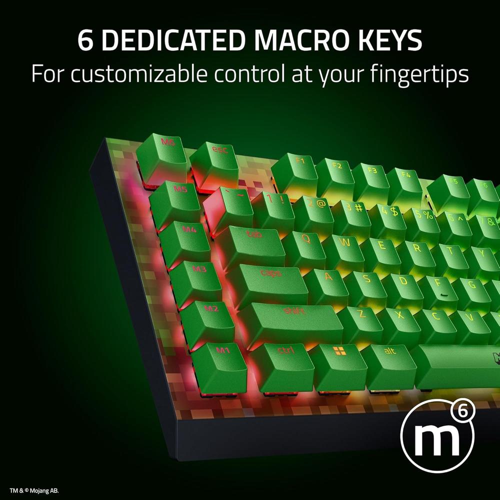 TECLADO ALÁMBRICO BLACKWIDOW V4 X RAZER - 5