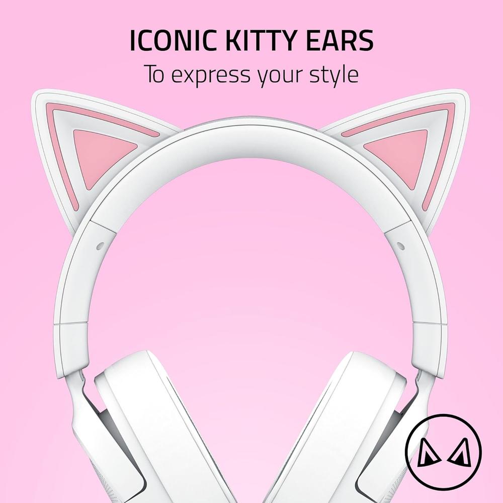 AUDÍFONOS ALÁMBRICOS KRAKEN KITTY V3 X RAZER - 2