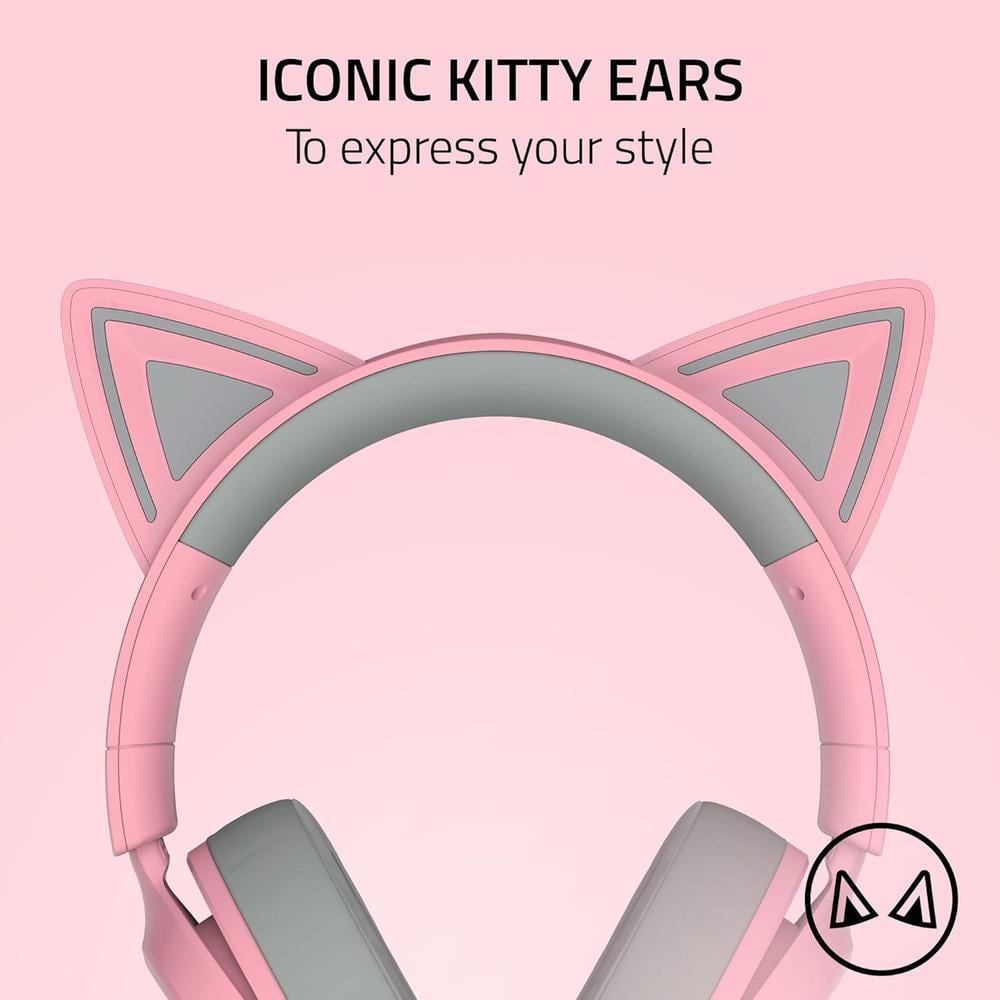 AUDÍFONOS ALÁMBRICOS KRAKEN KITTY V3 X RAZER - 2