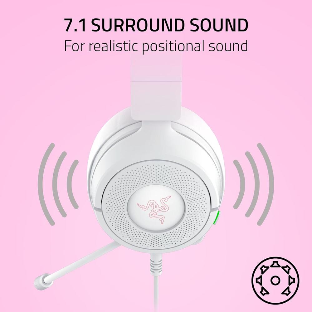 AUDÍFONOS ALÁMBRICOS KRAKEN KITTY V3 X RAZER - 5