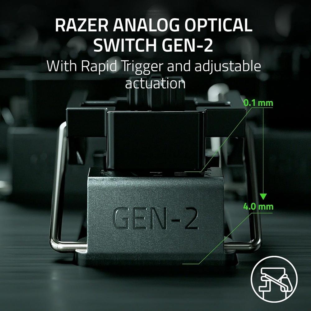 TECLADO ALÁMBRICO HUNTSMAN V3 PRO MINI 60% RAZER - 3