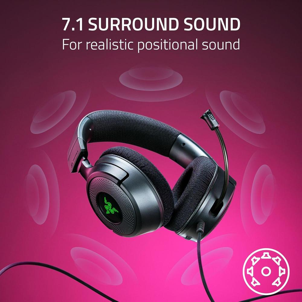 AUDÍFONOS ALÁMBRICOS KRAKEN V4 X RAZER - 4