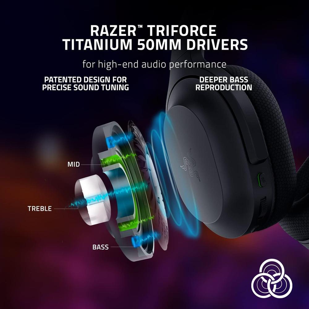 AUDÍFONOS INALÁMBRICOS BARRACUDA RAZER - 4