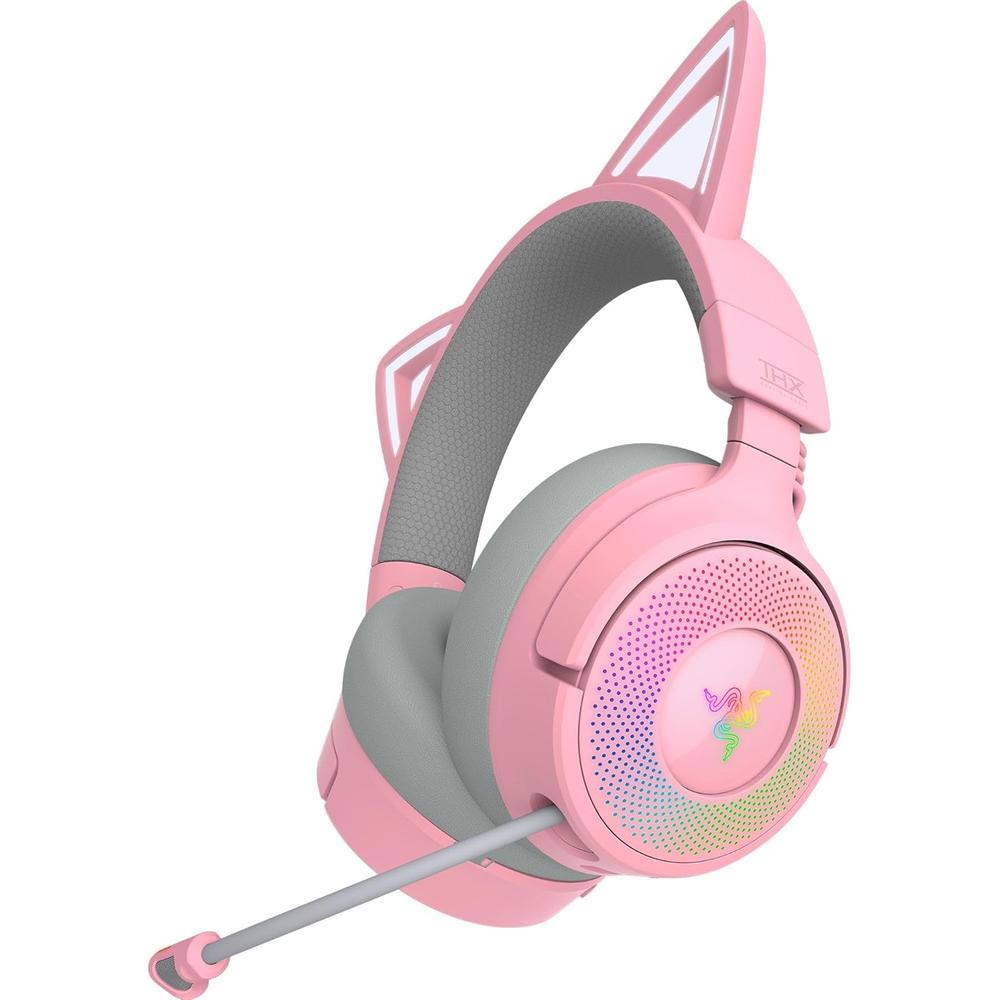AUDÍFONOS INALÁMBRICOS KRAKEN KITTY V3 PRO RGB RAZER - 1