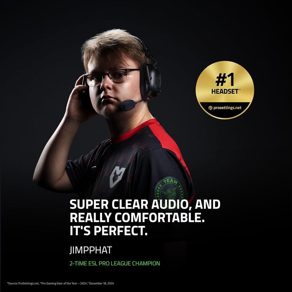 AUDÍFONOS INALÁMBRICOS BLACKSHARK V2 PRO GEN 2 RAZER - 2