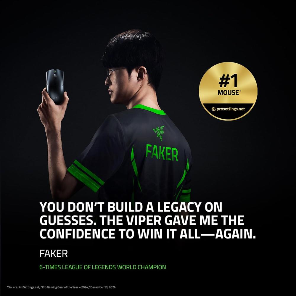 MOUSE INALÁMBRICO VIPER V3 PRO ESPORTS RAZER - 2
