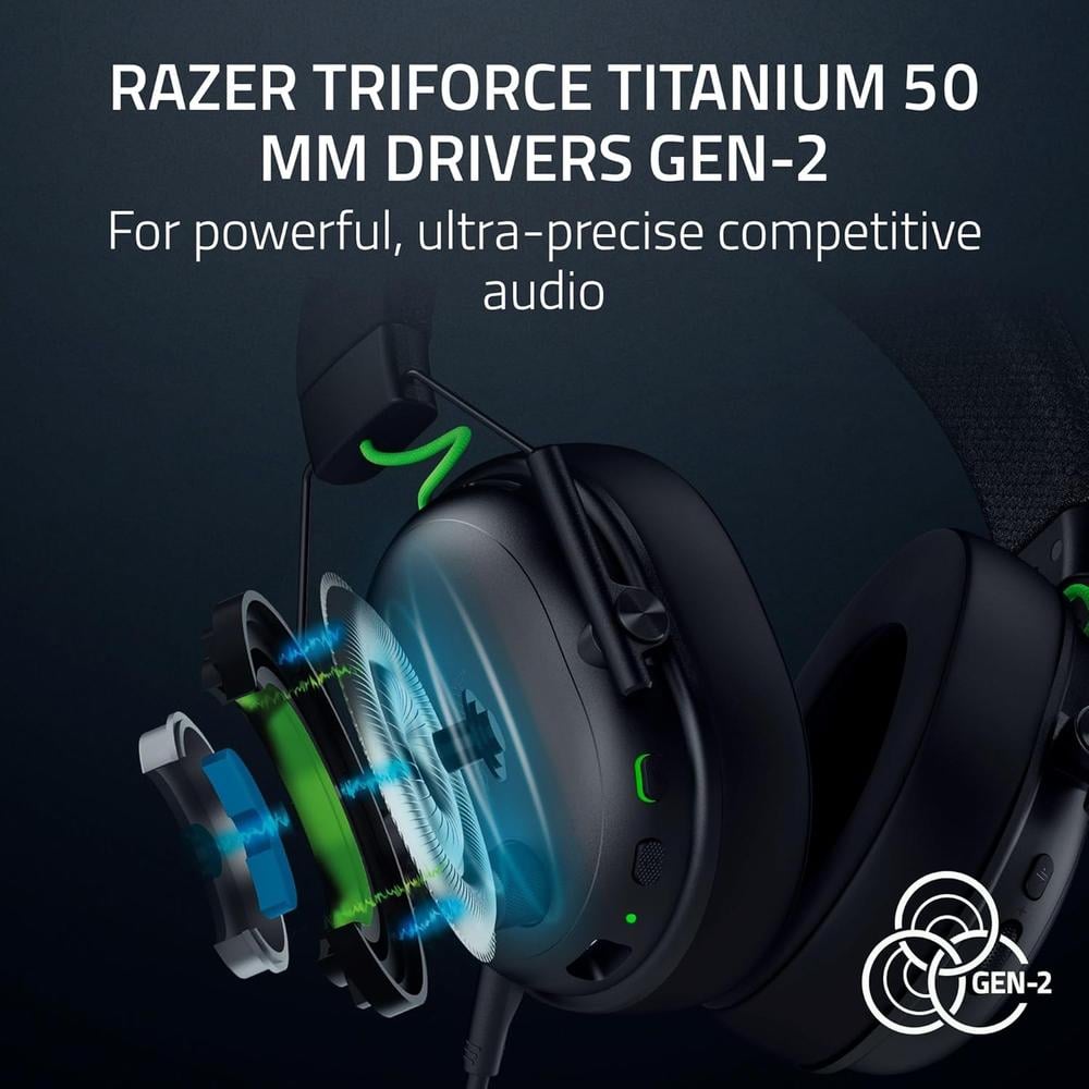 AUDÍFONOS INALÁMBRICOS BLACKSHARK V3 XBOX RAZER - 4