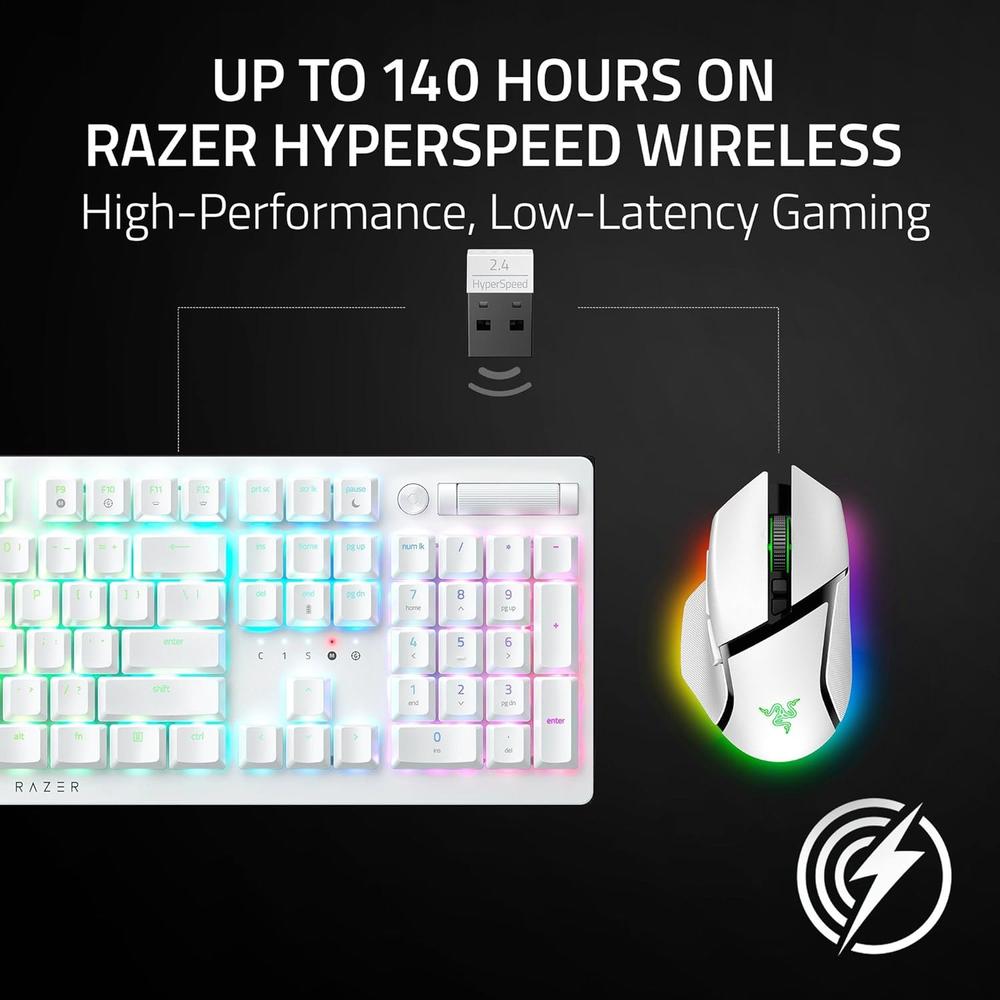 MOUSE INALÁMBRICO BASILISK V3 PRO 35K RAZER - 4