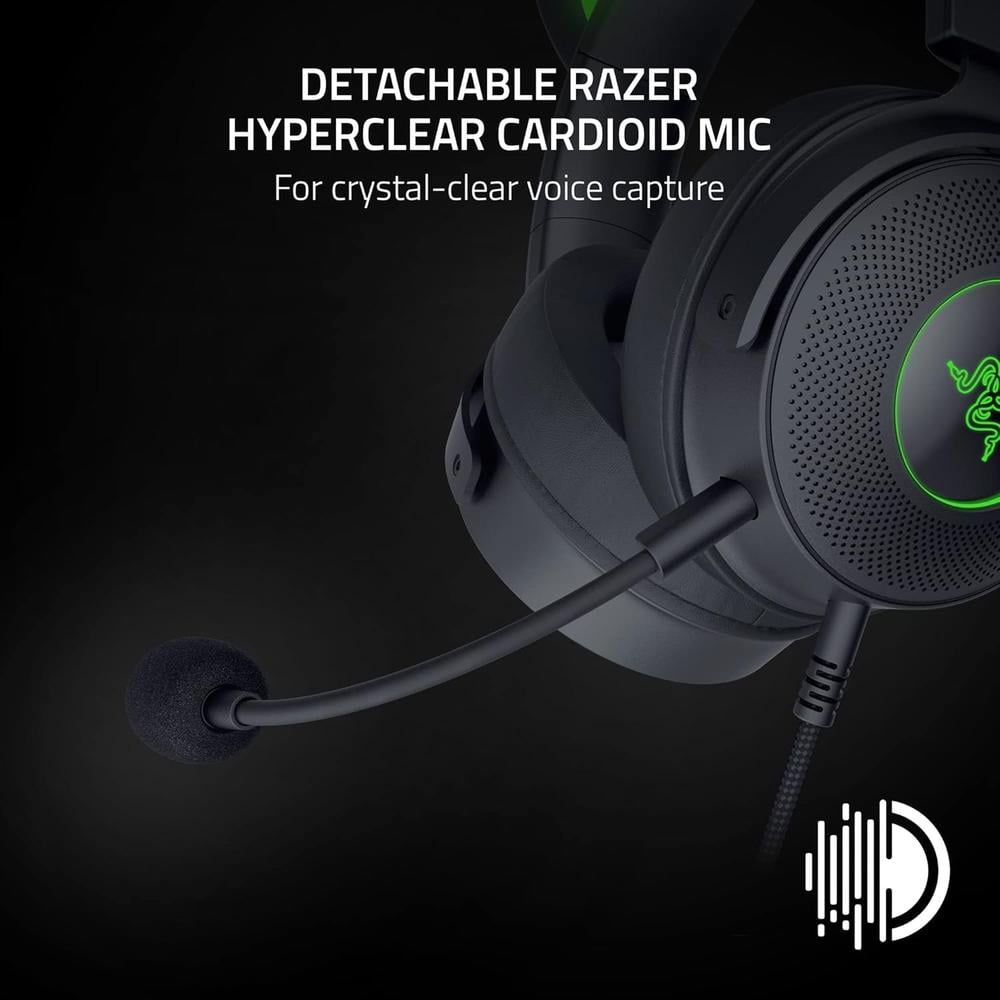 AUDÍFONOS ALÁMBRICOS KRAKEN KITTY V2 PRO RGB RAZER - 4