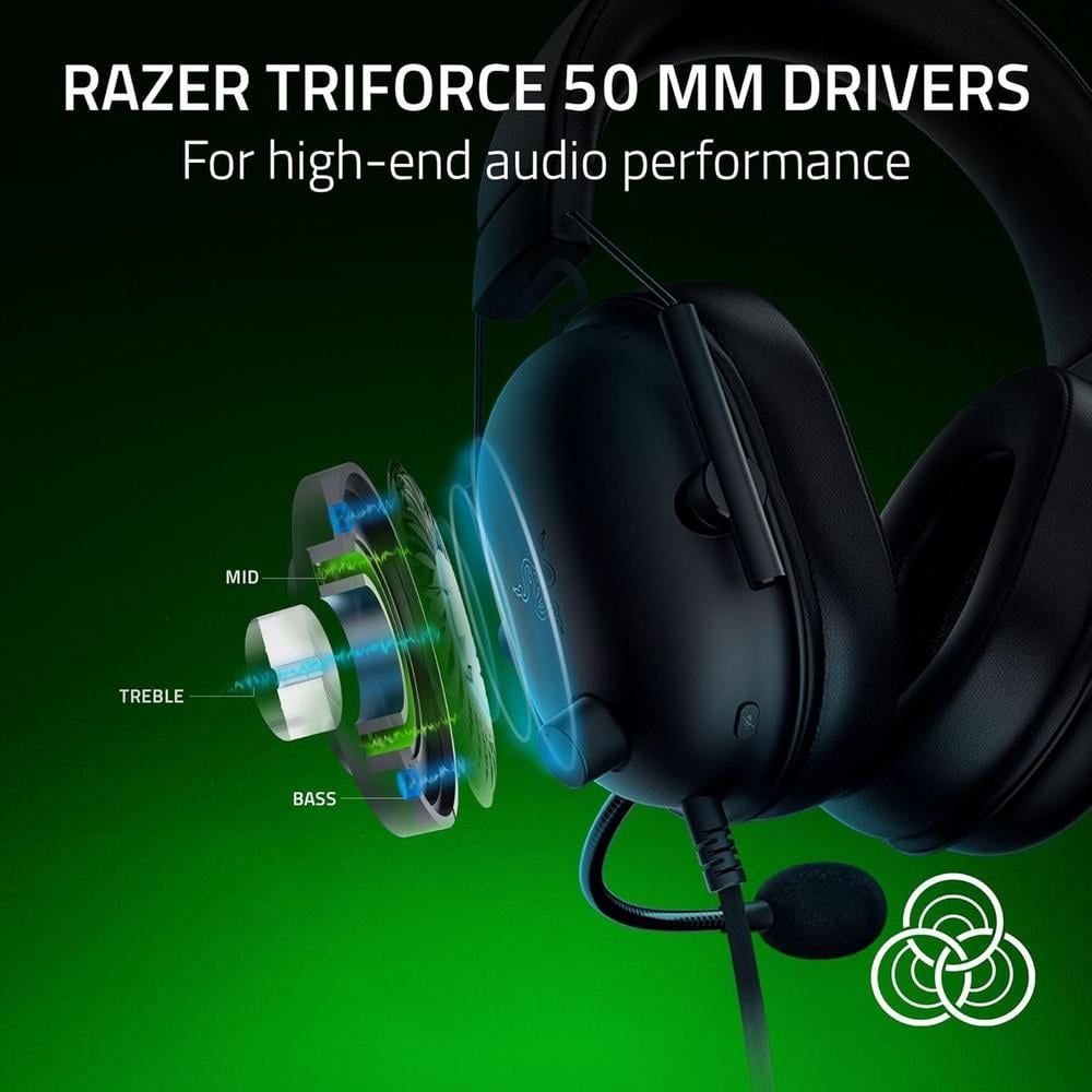 AUDÍFONOS ALÁMBRICOS BLACKSHARK V2 X XBOX RAZER - 2