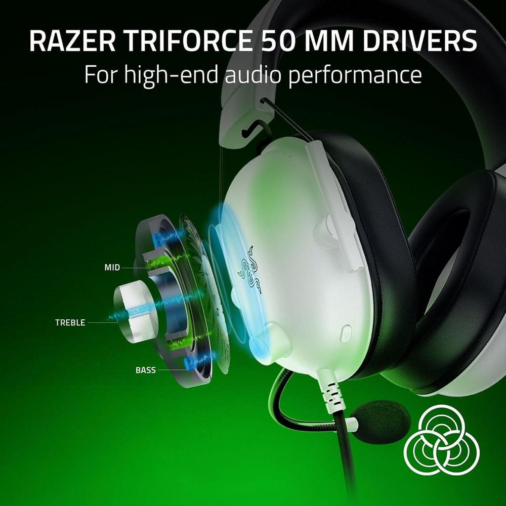 AUDÍFONOS ALÁMBRICOS BLACKSHARK V2 X XBOX RAZER - 2