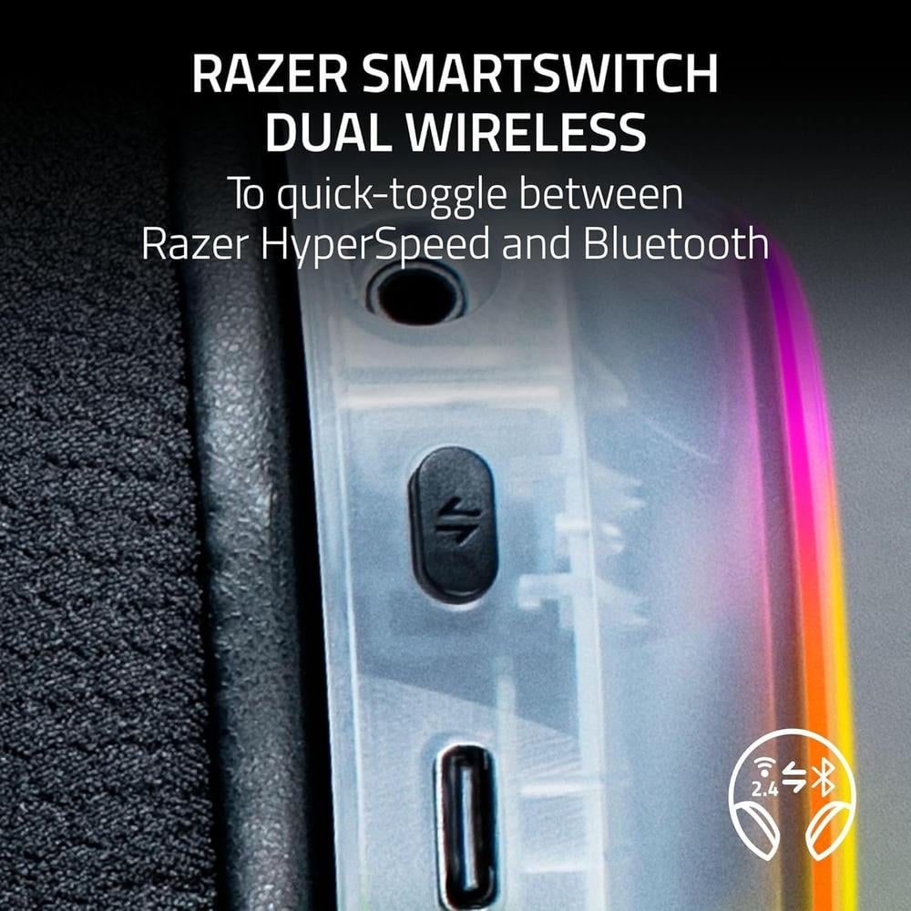AUDÍFONOS INALÁMBRICOS BARRACUDA X CHROMA RAZER - 2