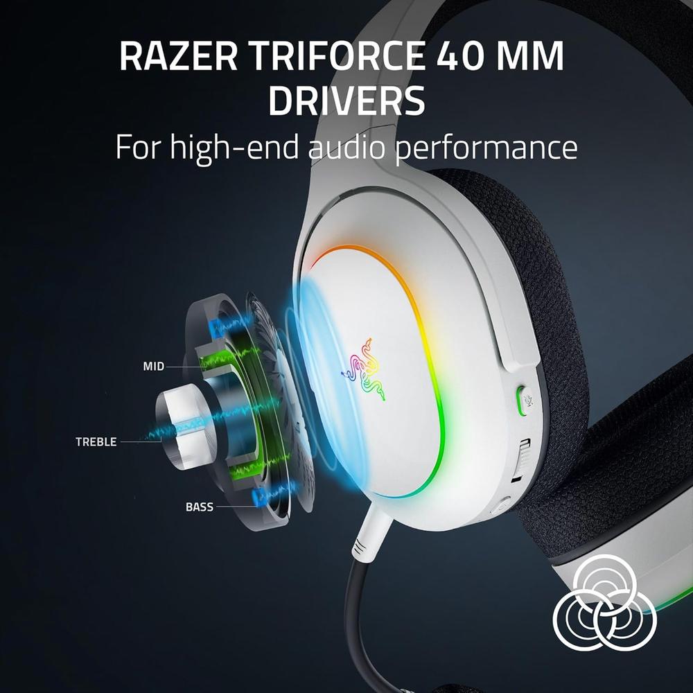 AUDÍFONOS INALÁMBRICOS BARRACUDA X CHROMA RAZER - 5