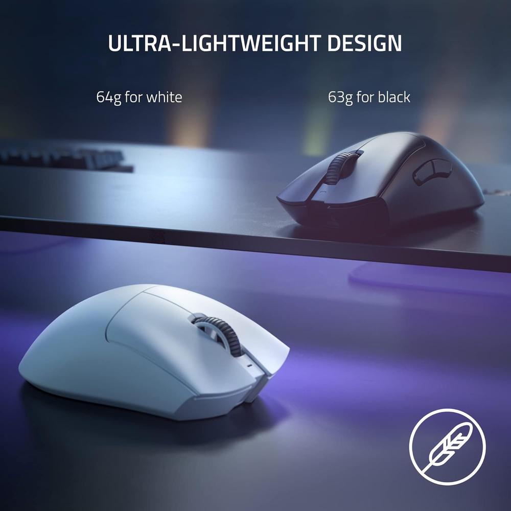 MOUSE INALÁMBRICO DEATHADDER V3 PRO 1000 HZ RAZER - 3