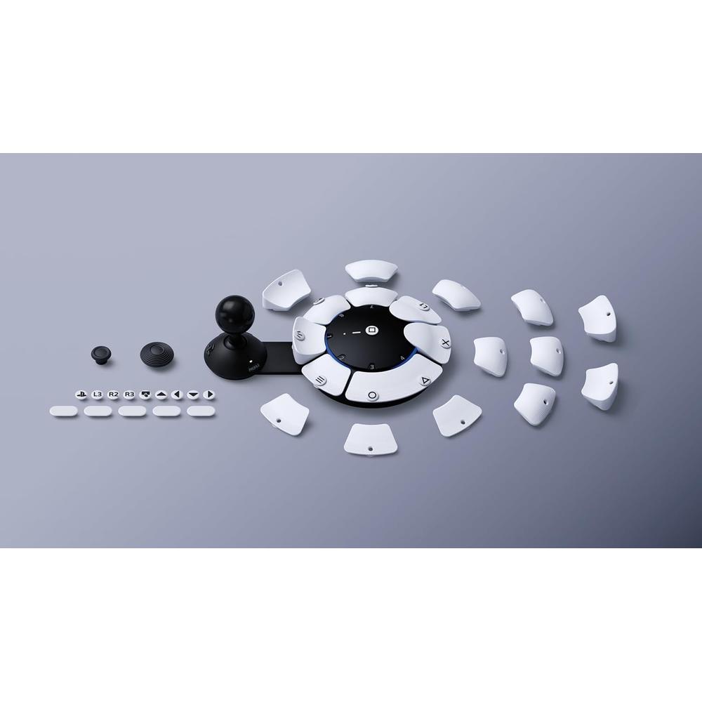 MANDO DE ACCESO PLAYSTATION 5 | BLANCO / NEGRO - 5