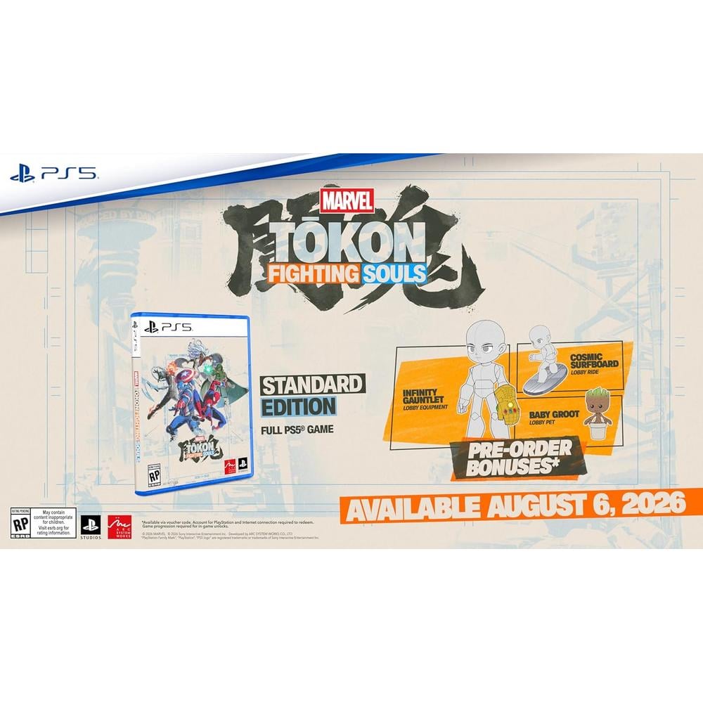 VIDEOJUEGO MARVEL TOKON FIGHTING SOULS SONY PS5 - 5