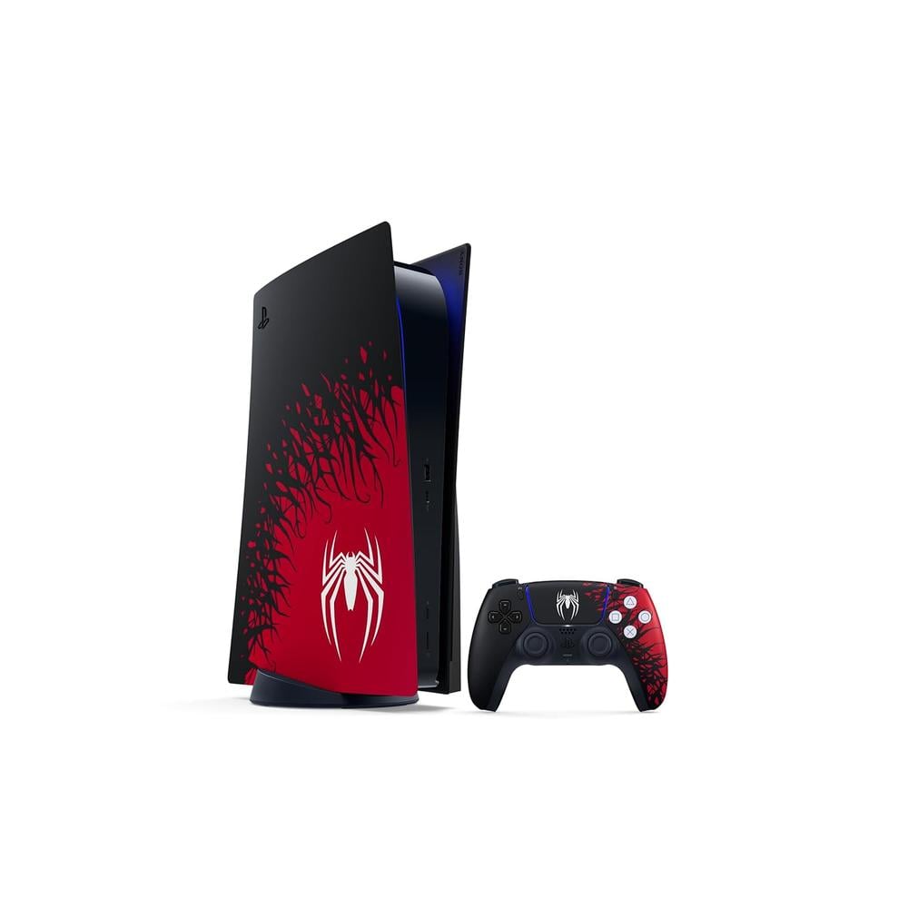 CONSOLA PLAYSTATION 5 MARVEL'S SPIDER-MAN 2 CON DISCO SONY | ROJO / NEGRO - 1