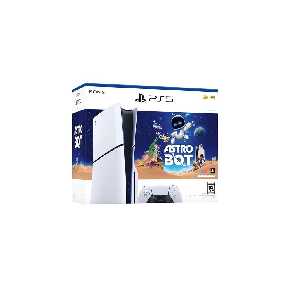 CONSOLA PLAYSTATION 5 1TB CON DISCO + ASTRO BOT SONY | BLANCO - 3
