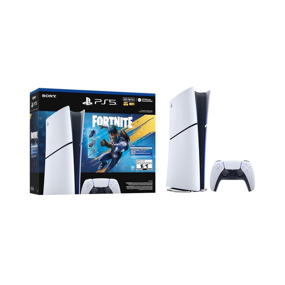 CONSOLA PLAYSTATION 5 DIGITAL FORTNITE FLOWERING CHAOS 825GB SONY | BLANCO - 1