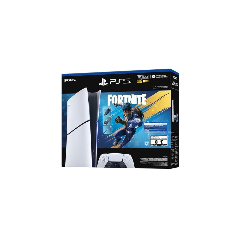 CONSOLA PLAYSTATION 5 DIGITAL FORTNITE FLOWERING CHAOS 825GB SONY | BLANCO - 4