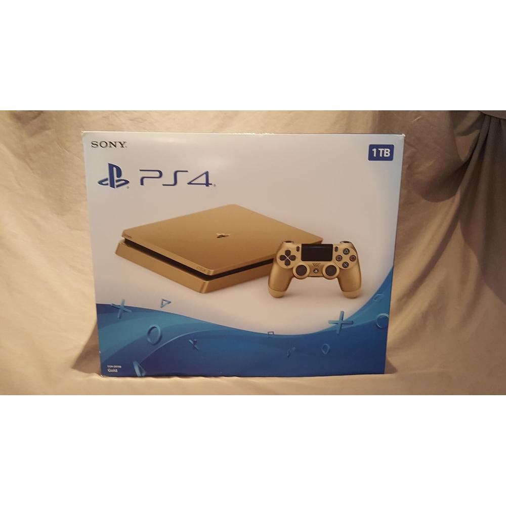 CONSOLA PLAYSTATION 4 GOLD 1TB CON DISCO SONY | DORADO - 1