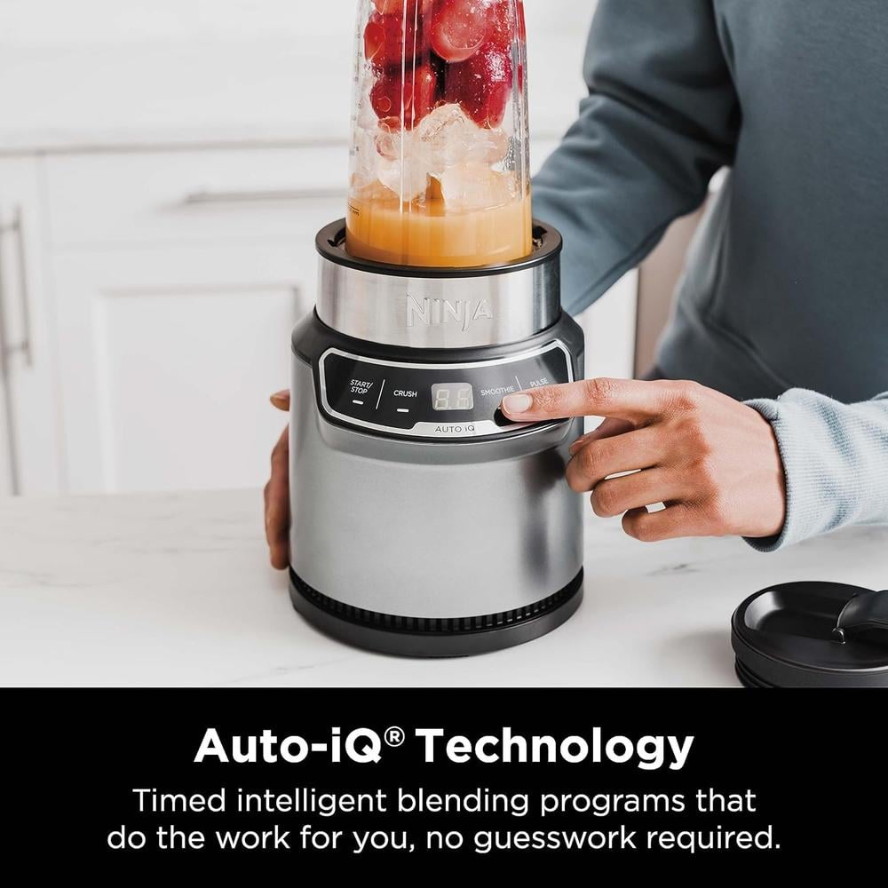 LICUADORA NINJA NUTRI-BLENDER PRO AUTO-IQ BN401 | PLATEADO - 2
