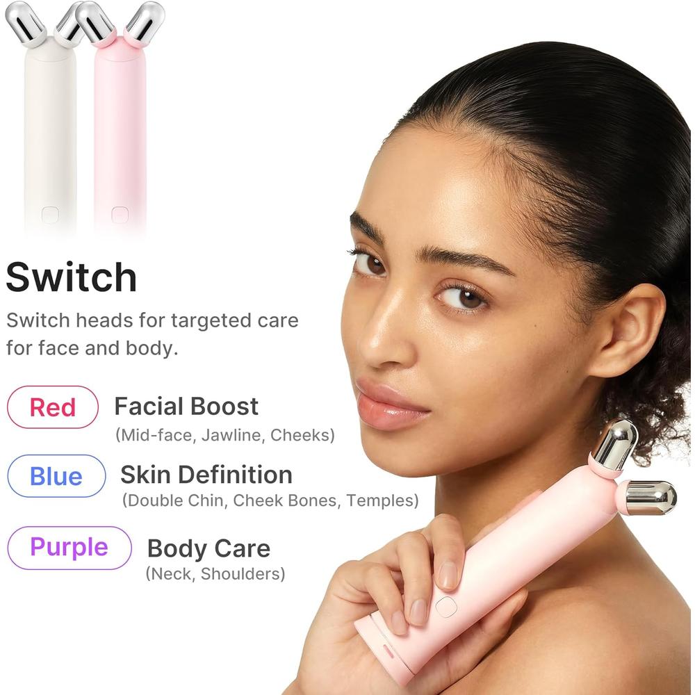 SET 3 EN 1 MINI BOOSTER PRO PLUS FULL FACE PINK - 6