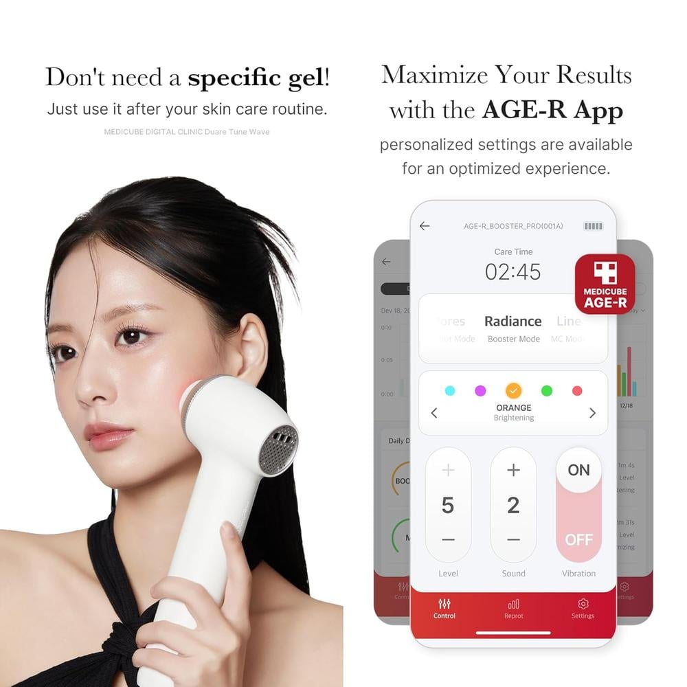 MEDICUBE 2 EN 1 AGE-R ULTRA TUNE 40.68 DEVICE - 5