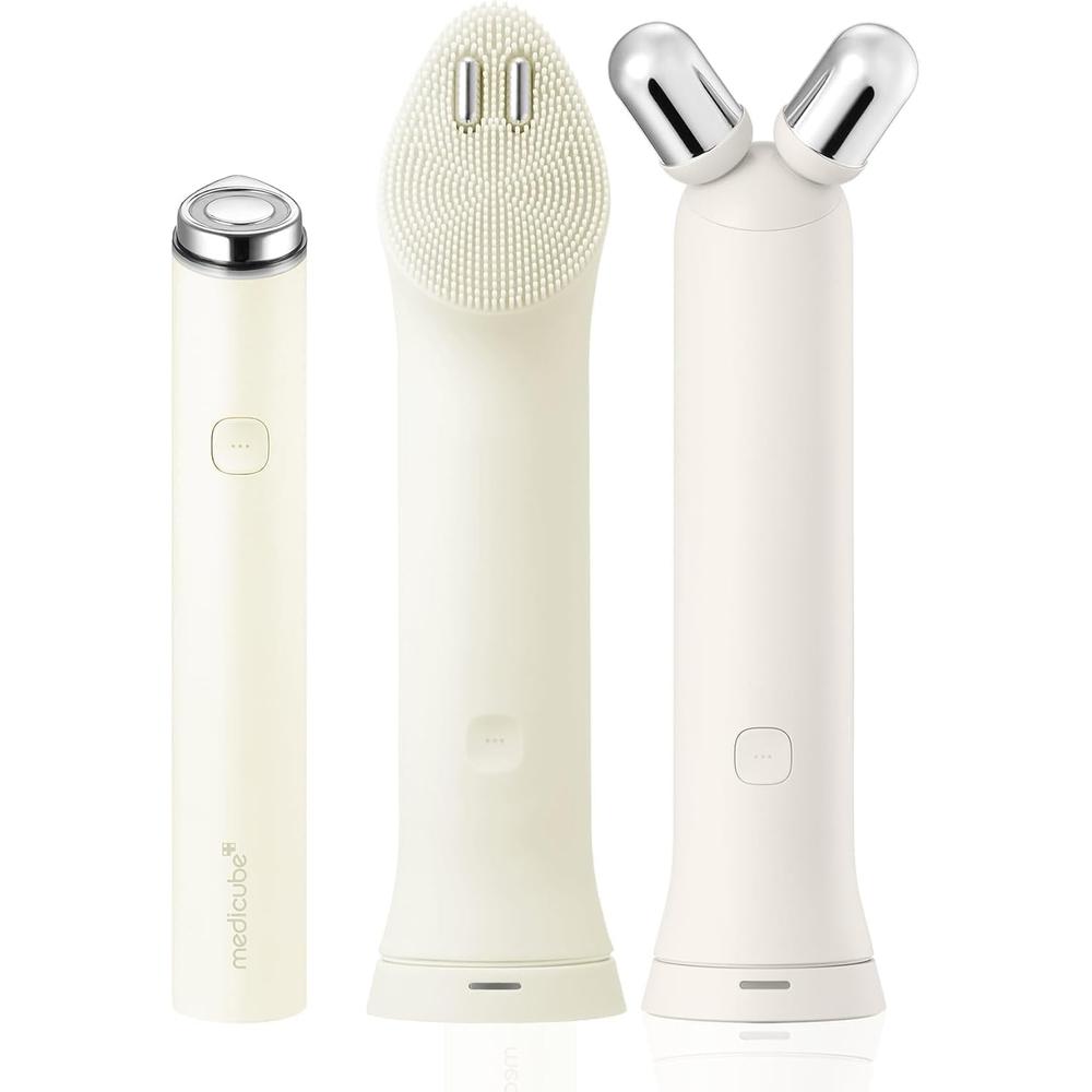SET 3 EN 1 MINI BOOSTER PRO PLUS FULL FACE WHITE - 1