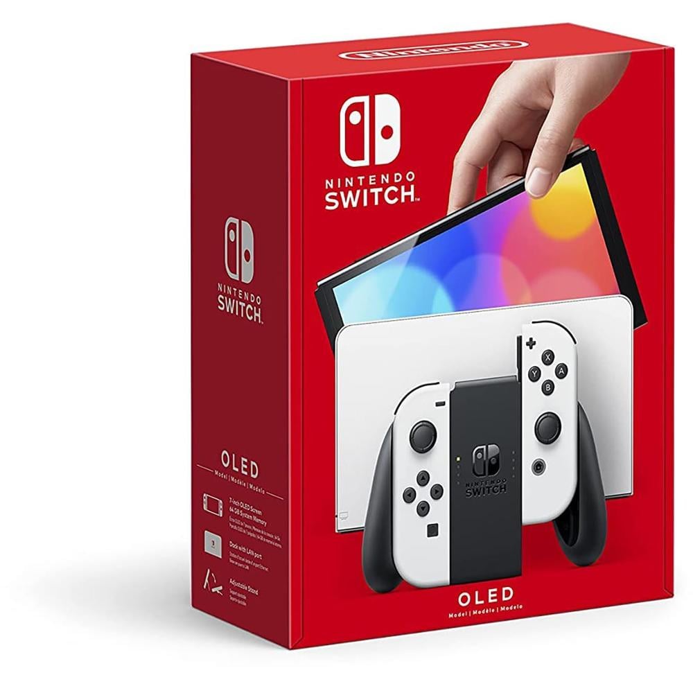 (REACONDICIONADA) CONSOLA NINTENDO SWITCH OLED | WHITE - 1