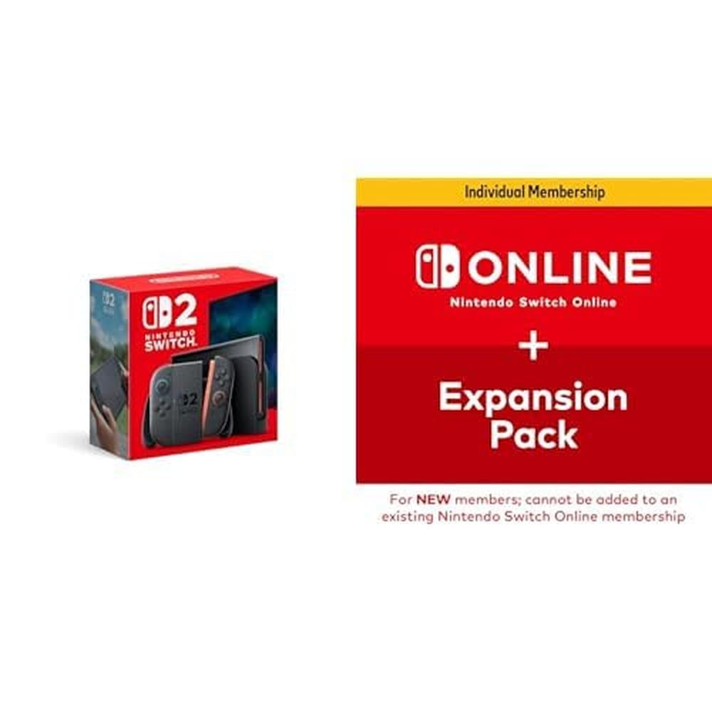 CONSOLA NINTENDO SWITCH 2 + SWITCH ONLINE EXPANSION PASS 12 MESES DIGITAL - 1